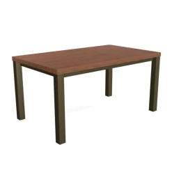Qube Table rectangulaire intemporelle en stratifié