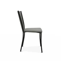 Reina Chaise en tissu de style contemporain fabriquée en Belgique