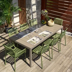 Rio Alu Table d'extérieur moderne extensible en aluminium