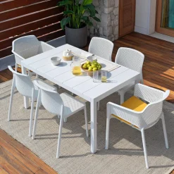 Rio Alu Table d'extérieur moderne extensible en aluminium