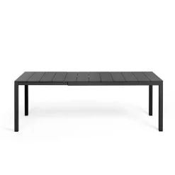 Rio Table de jardin extensible en polypropylène DurelTop et aluminium