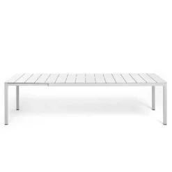 Rio Table de jardin extensible en polypropylène DurelTop et aluminium