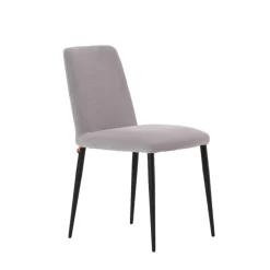 Rob C03 Mobitec® Chaise de salle à manger en tissu et métal