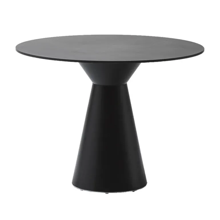 Roller H74 ronde Table design italienne ronde avec pied central