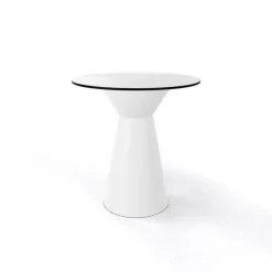 Roller H74 ronde Table design italienne ronde avec pied central