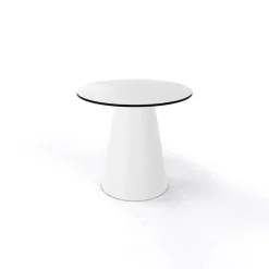 Roller H55 Table d'appoint ronde design italien à pied central