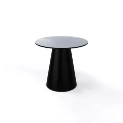Roller H55 Table d'appoint ronde design italien à pied central