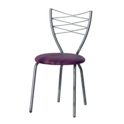 Romance Carrier® Chaise de cuisine fabriquée en France en synthétique et métal