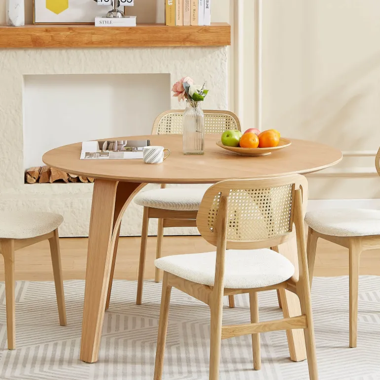 RomaneTable design ronde en bois