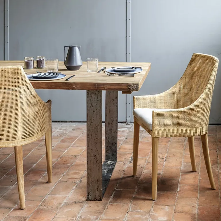 SaigonFauteuil de table en rotin naturel