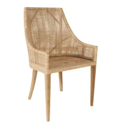 SaigonFauteuil de table en rotin naturel