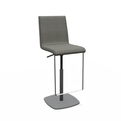 Sherpa Tabouret haut réglable et pivotant en tissu fabriqué en Belgique