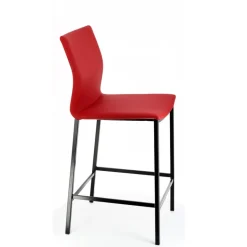 Sierra Tabouret snack en métal et simili