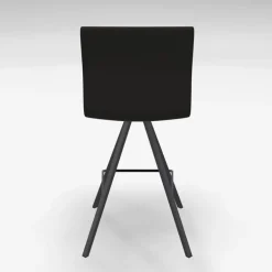 Silva Tabouret snack design tissu et métal