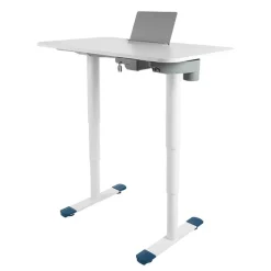 Sitness X Up 20/30 Bureau électrique réglable en hauteur rectangulaire blanc