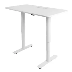 Sitness X Up 20/30 Bureau électrique réglable en hauteur rectangulaire blanc