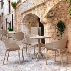 Sky Fauteuil de jardin design en polypropylène
