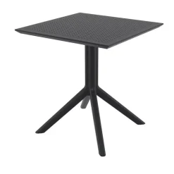 Sky Petite table carrée en résine