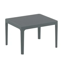 Sky Side Table basse de jardin rectangulaire en résine