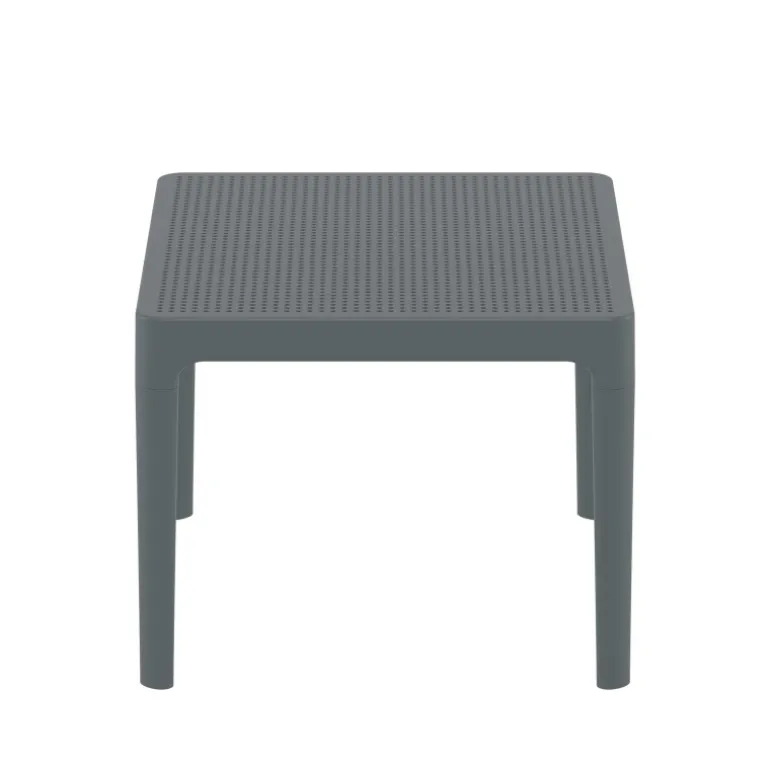 Sky Side Table basse de jardin rectangulaire en résine