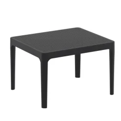Sky Side Table basse de jardin rectangulaire en résine