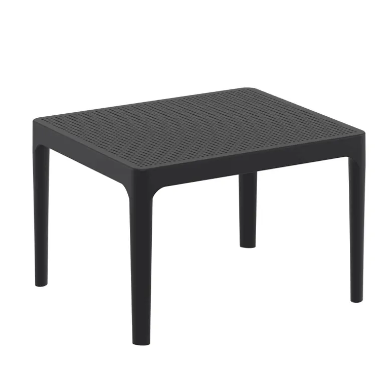 Sky Side Table basse de jardin rectangulaire en résine