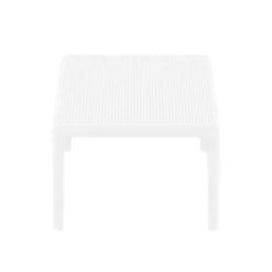 Sky Table basse de jardin rectangulaire en résine