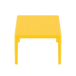 Sky Table basse de jardin rectangulaire en résine