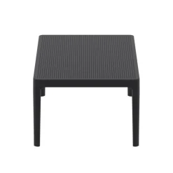 Sky Table basse de jardin rectangulaire en résine