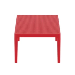 Sky Table basse de jardin rectangulaire en résine