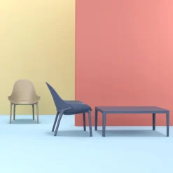 Sky Table basse rectangulaire de salon