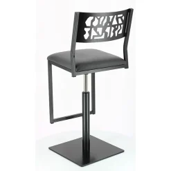 Slide Carrier® Tabouret pivotant et réglable en hauteur style industriel