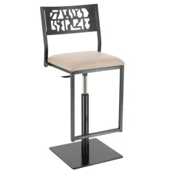 Slide Carrier® Tabouret pivotant et réglable en hauteur style industriel