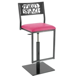 Slide Carrier® Tabouret pivotant et réglable en hauteur style industriel