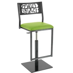 Slide Carrier® Tabouret pivotant et réglable en hauteur style industriel