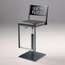 Slide Carrier® Tabouret pivotant et réglable en hauteur style industriel