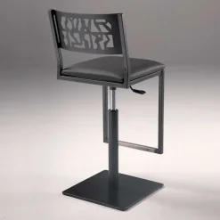 Slide Carrier® Tabouret pivotant et réglable en hauteur style industriel