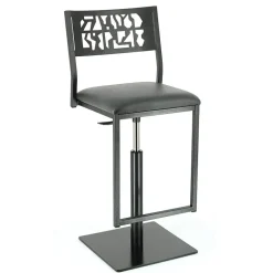 Slide Carrier® Tabouret pivotant et réglable en hauteur style industriel