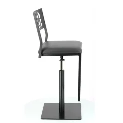 Slide Carrier® Tabouret pivotant et réglable en hauteur style industriel