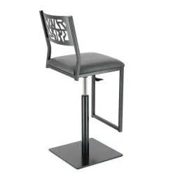 Slide Carrier® Tabouret pivotant et réglable en hauteur style industriel