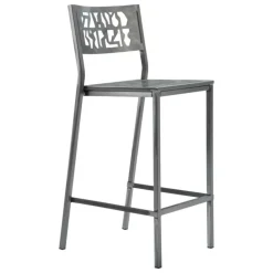 Slide Carrier® Tabouret snack en acier style industriel