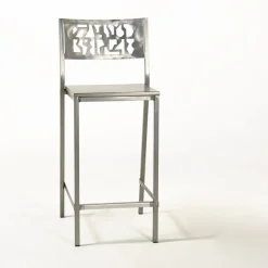 Slide Carrier® Tabouret snack en acier style industriel