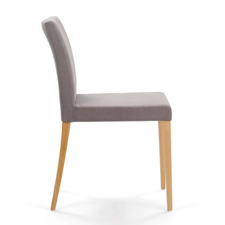 Slim Mobitec® Chaise confortable en bois et tissu
