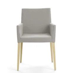 Slim Mobitec® Fauteuil cocooning en bois et tissu