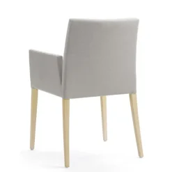 Slim Mobitec® Fauteuil cocooning en bois et tissu