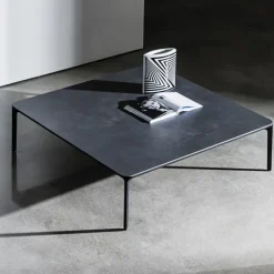 Slim Table basse carrée en céramique