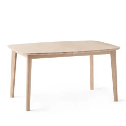 SM118/119 Table extensible en bois massif fabriquée au Danemark