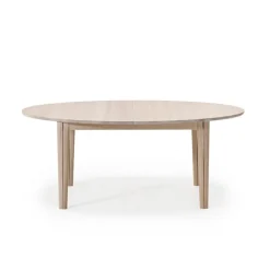 SM78 Table ovale extensible en bois massif fabriquée au Danemark