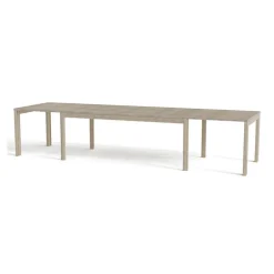 SM23/24 Table rectangulaire extensible en bois massif fabriquée au Danemark