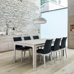 SM26/27 Table scandinave extensible en bois massif de fabrication danoise